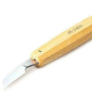 Flat carving knife for wood carving M-stein - N4