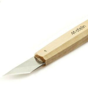 Flat carving knife for wood carving M-stein - N9