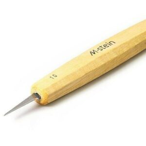 Flat carving knife for wood carving M-stein - N10