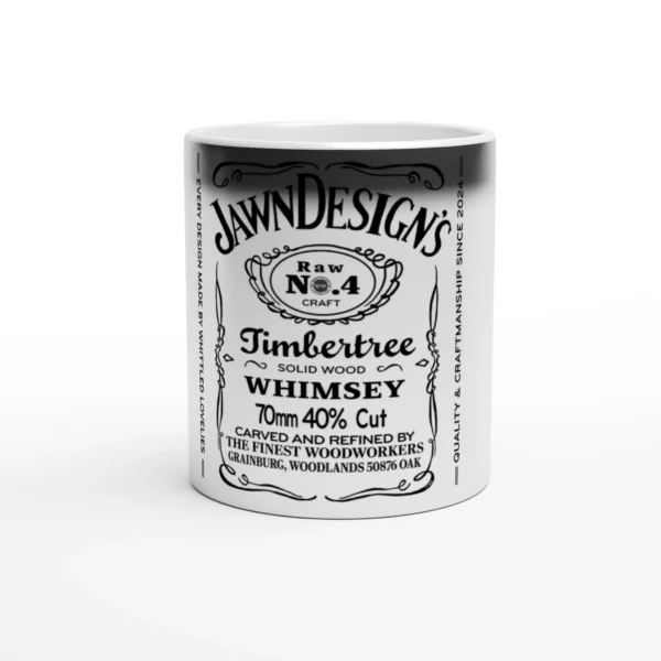 The label - Heat-Revealed Design Magic Mug!