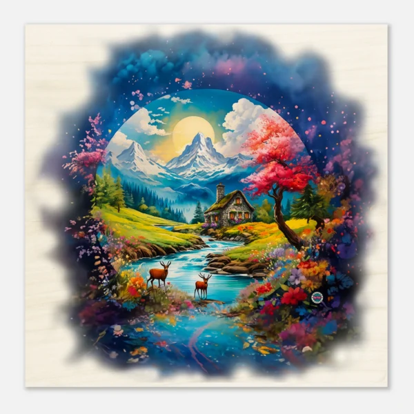The dream – Elegant & Natural Wood Print