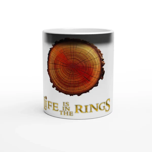 The rings - Heat-Revealed Design Magic Mug!