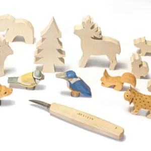 Flat woodcarving knife M-stein – blade shape N2 (special)