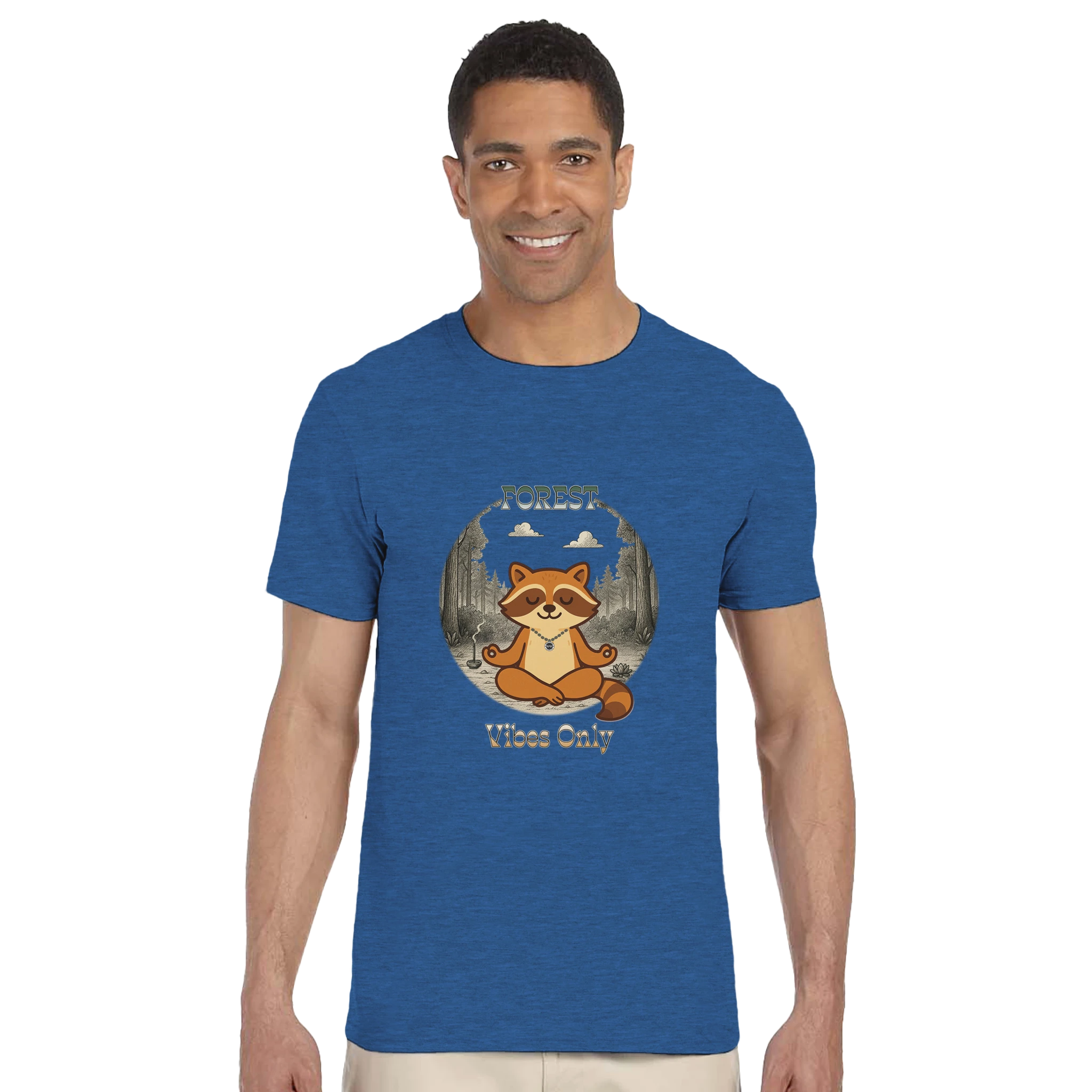 Forest Vibes Design – A playful nature-inspired illustration