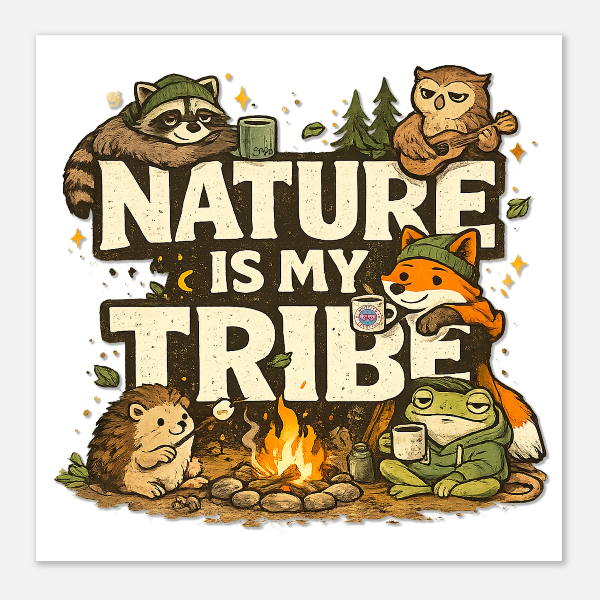Nature Tribe – Bold & Stylish Classic Semi-Gloss Paper Poster